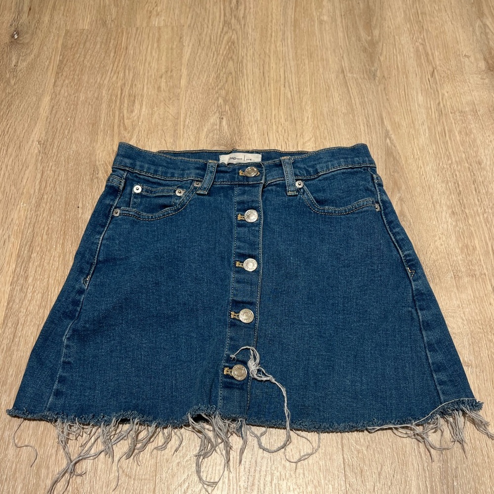 Vintage Gap 1969 Denim Mini Skirt